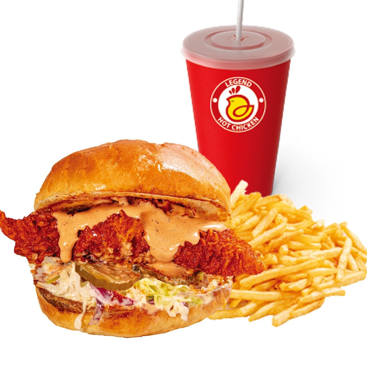 Combo #1 Chicken Sando.