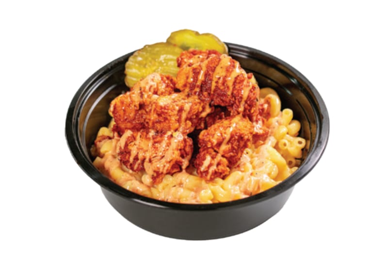 Loaded Tender Mac N Cheese.