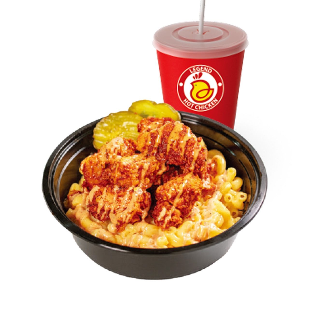 Combo #6 Loaded Tender Mac N Cheese.