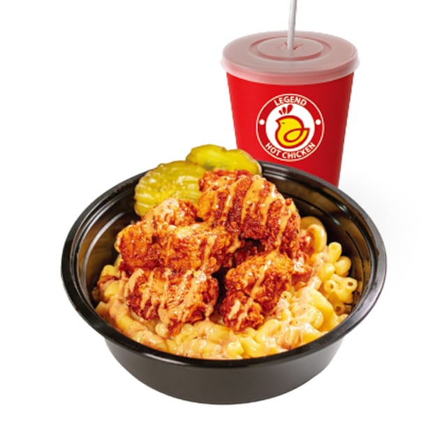 Combo #6 Loaded Tender Mac N Cheese.
