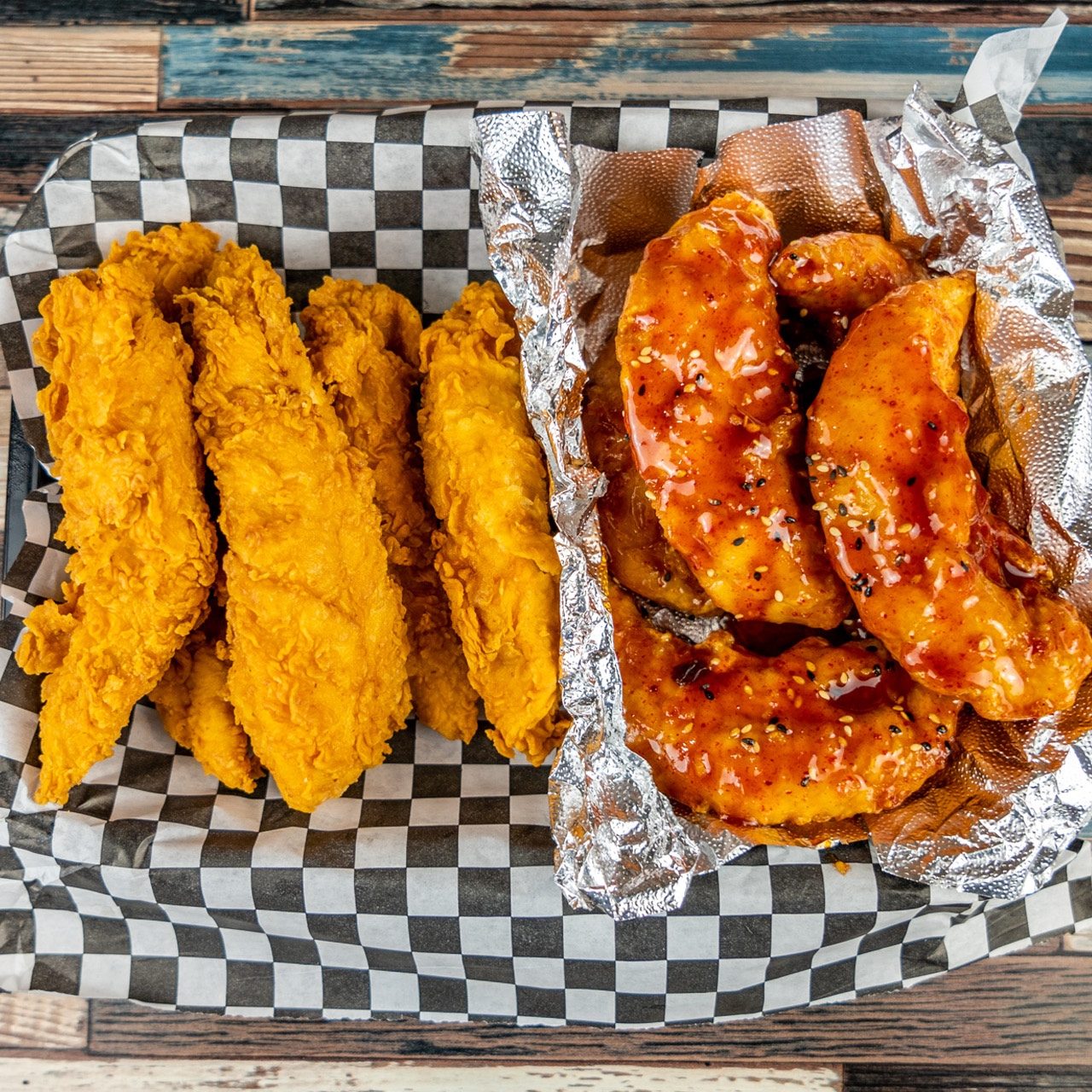 Tenders 10pcs (half & half).