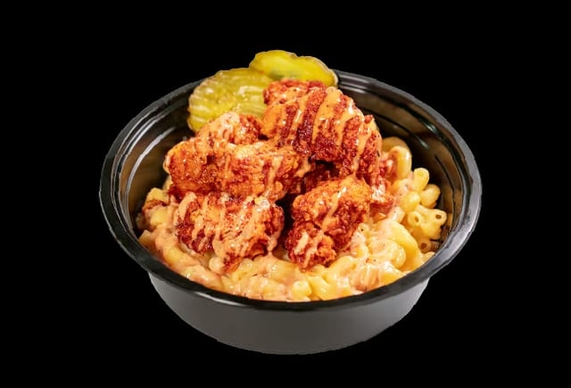 Loaded Tender Mac & Cheese.