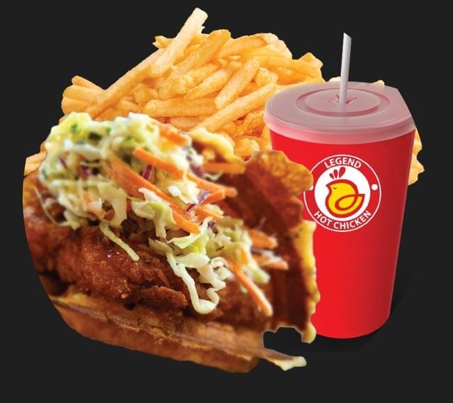 Combo #5 (Waffle Sando).