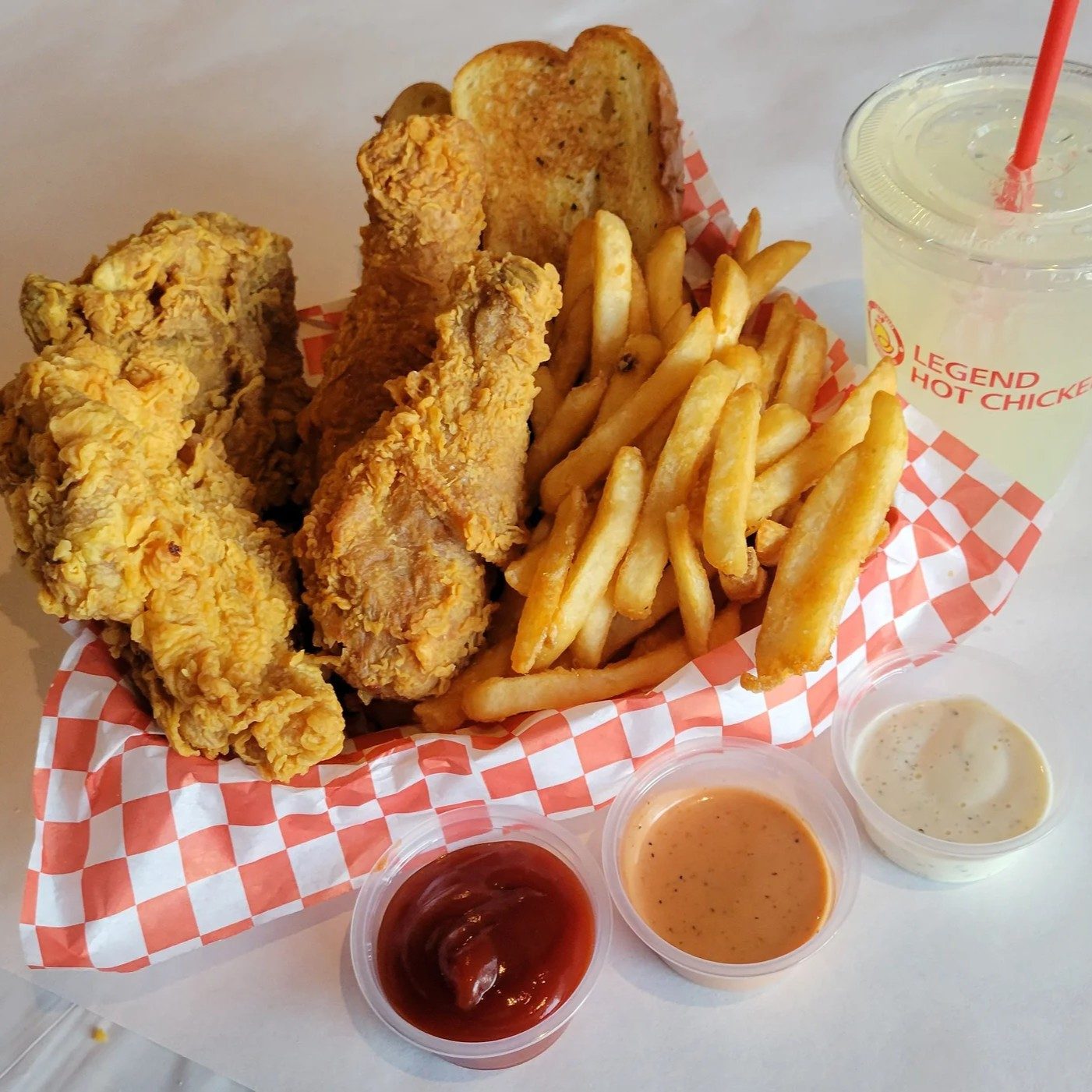 (COMBO#4) 2 DRUMSTICKS & 2 THIGHS.