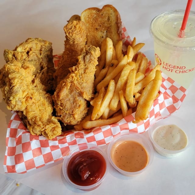(COMBO#4) 2 DRUMSTICKS & 2 THIGHS.