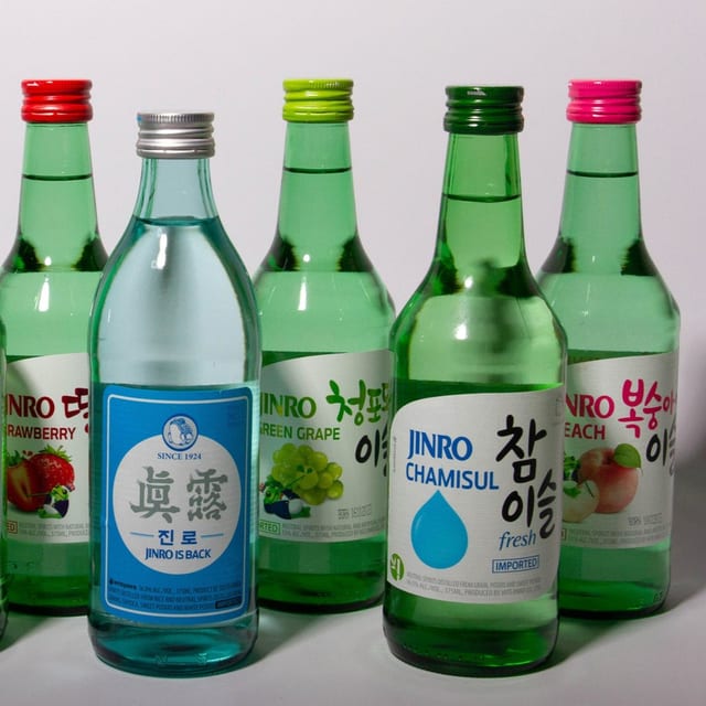 Flavored Soju.