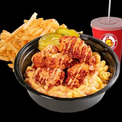 Loaded Tender Mac & Cheese Combo.