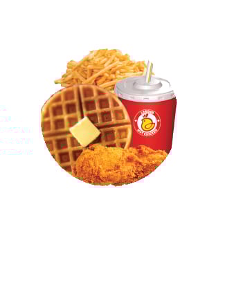 Combo #7 (Waffle + 2 Drums).