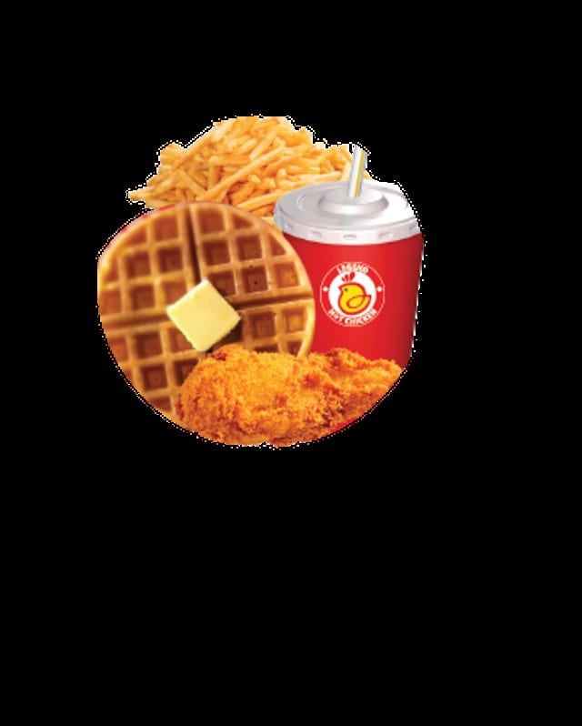 Combo #7 (Waffle + 2 Drums).