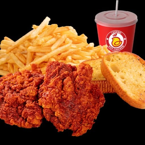 2 Thighs and 2 Toast Combo.