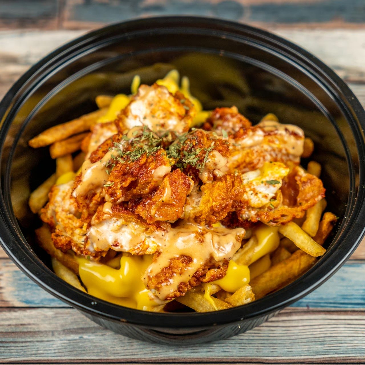 Loaded Tender Fries Special.