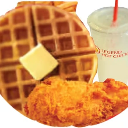 (COMBO#7) WAFFLE & DRUMSTICKS.