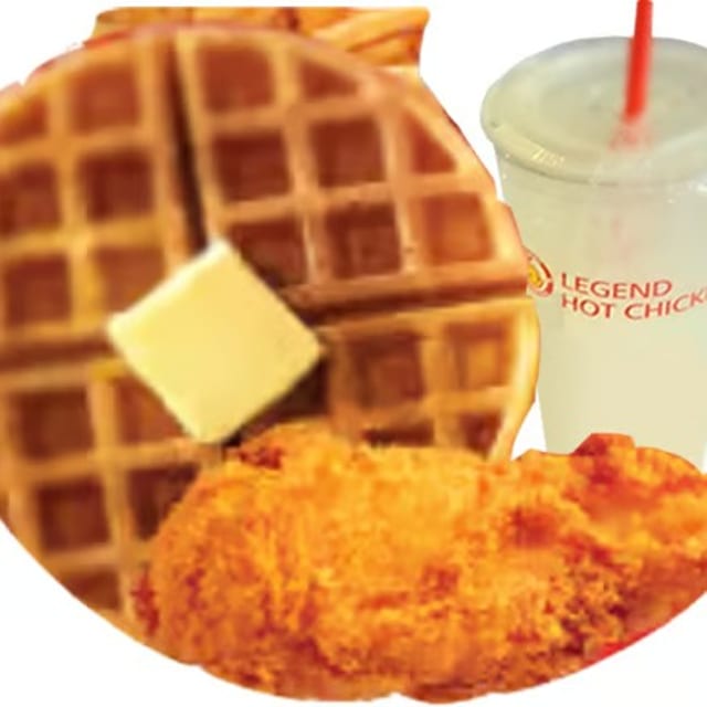 (COMBO#7) WAFFLE & DRUMSTICKS.
