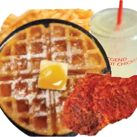 (COMBO#6) WAFFLE & TENDERS.