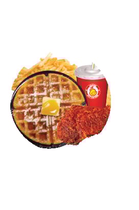 Combo #6 (Waffle + 2 Tenders).