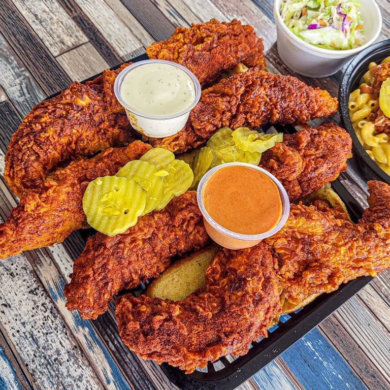 Crispy and Juicy Chicken Family Dinner